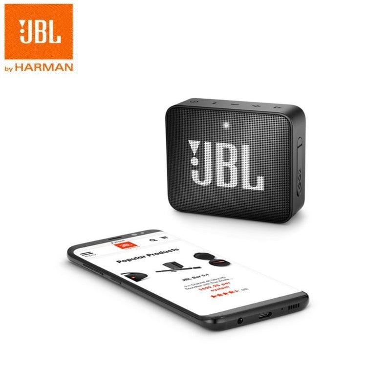 JBL Go 2 Mini Portable Wireless IPX7 Waterproof Bluetooth Speaker with Subwoofer Bass Effect - V.I.P Digital Presence