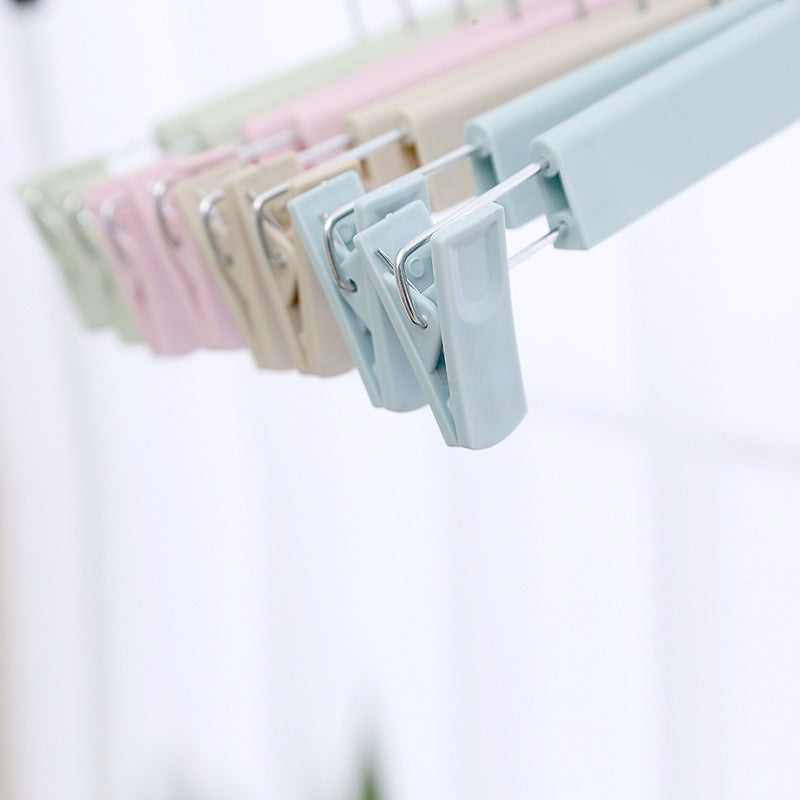 Non-Slip Plastic Clothes Rack Trouser Rack Skirt Clip Underwear Rack Frosted Drying Clothes Rack - V.I.P Digital Presence