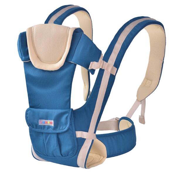 0-30 Months Breathable Front Facing Baby Carrier 4 in 1 Infant Comfortable Sling Backpack Pouch Wrap Baby Kangaroo New - V.I.P Digital Presence