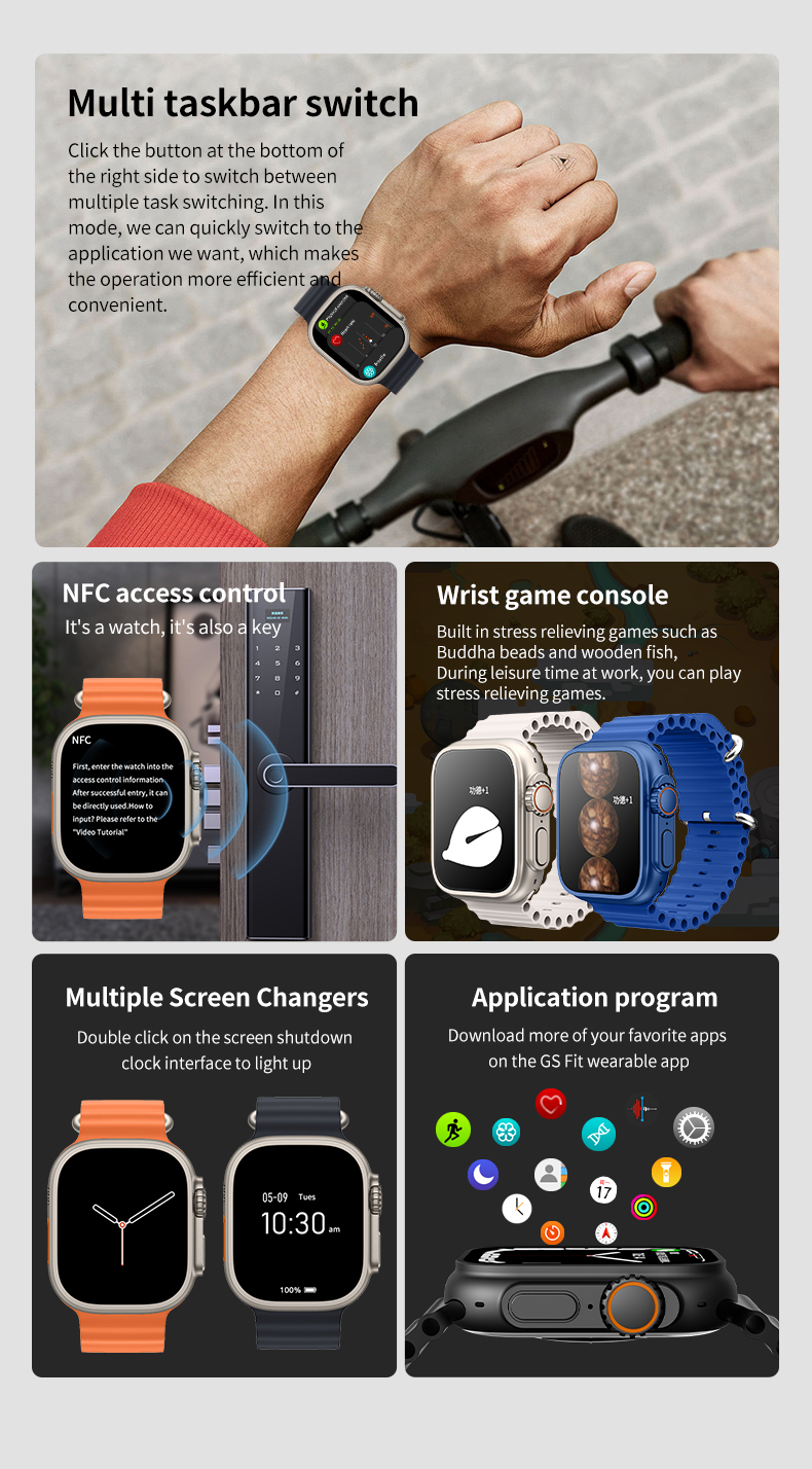 M9 Ultra Max Smart Bracelet - V.I.P Digital Presence