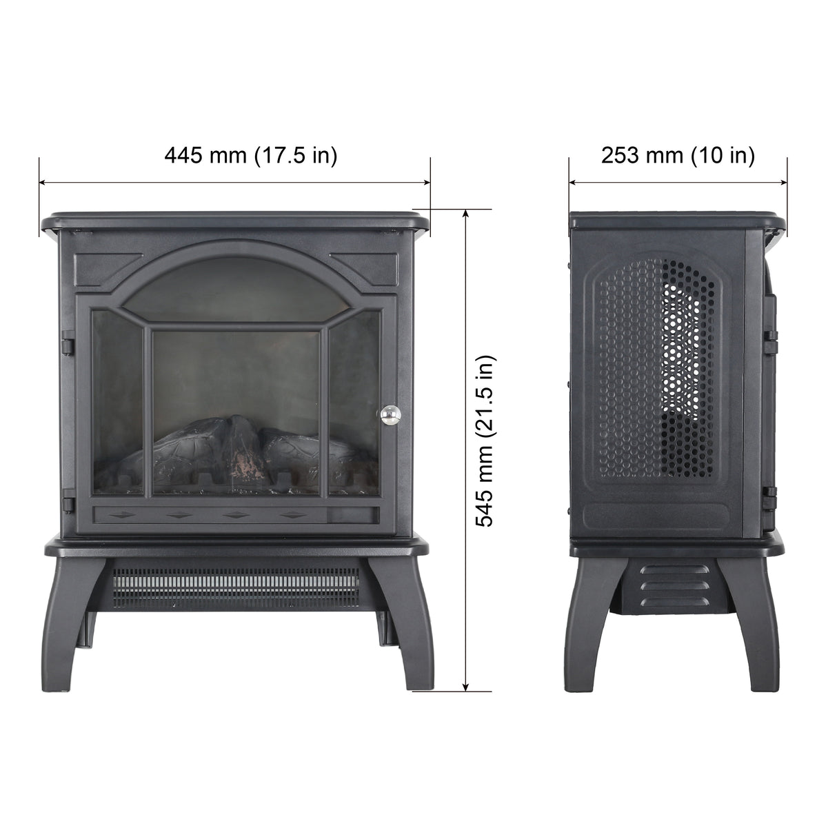 18 inch 3D Infrared Electric Stove with remote control - V.I.P Digital Presence