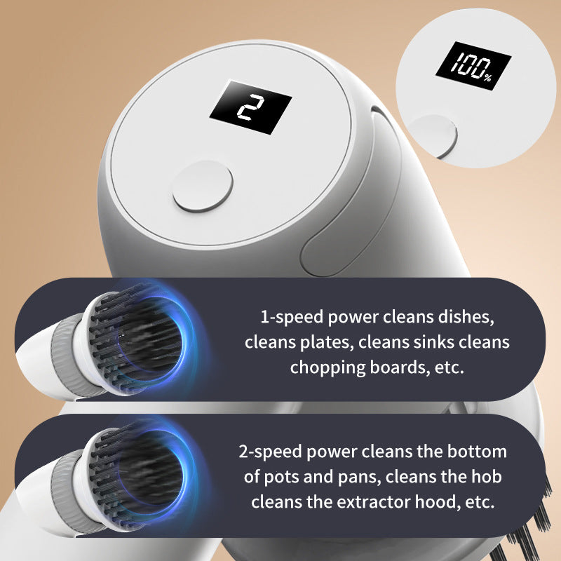 Multifunctional Wireless Handheld Electric Cleaning Brush - V.I.P Digital Presence