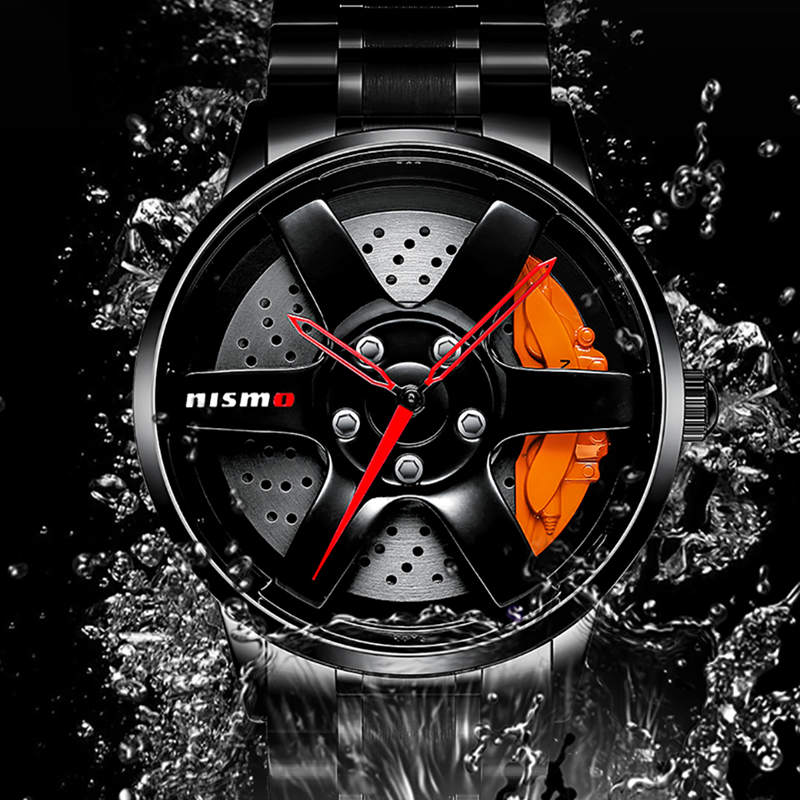NIBOSI Wheel Rim Mens Watches Top Brand Luxury Sport Car Watch Men Fashion Waterproof Men's Quartz Wristwatch Relogio Masculino - V.I.P Digital Presence