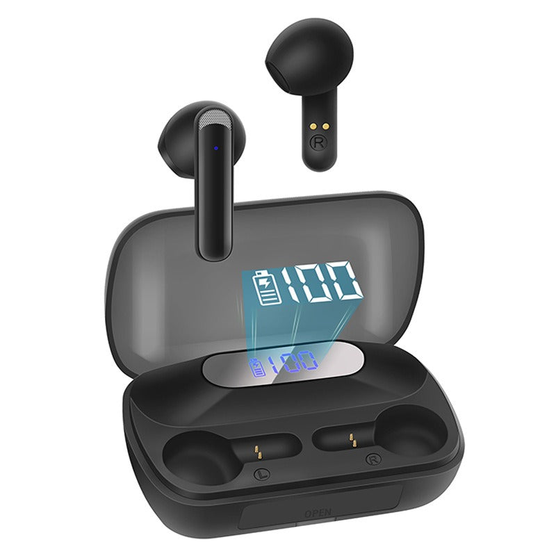 AKZ-S18 power bank tws earbuds, TW wireless BT earbuds, tws earbuds with power bank - V.I.P Digital Presence