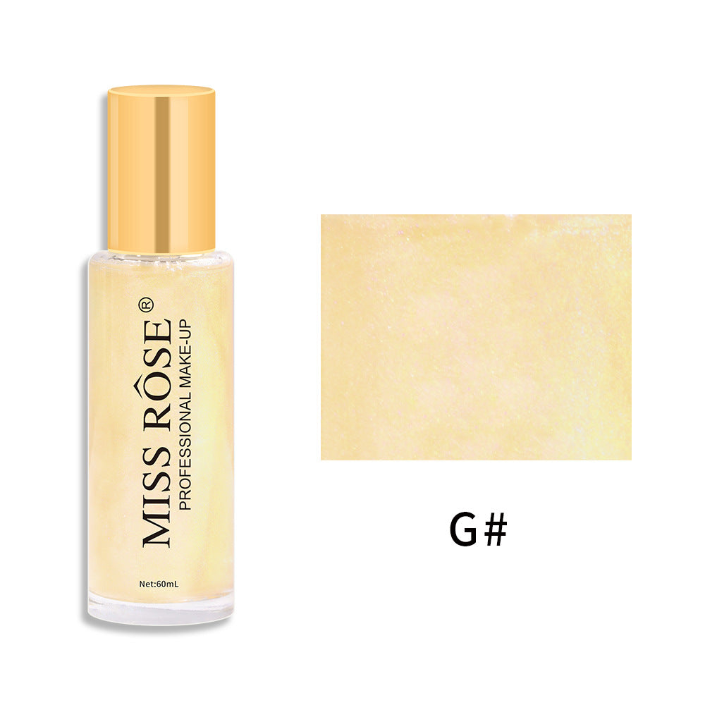 Quicksand Liquid Body Glitter Spray Waterproof Sweat Resistant Makeup Free Pearlescent Brighten And Highlight Spray - V.I.P Digital Presence
