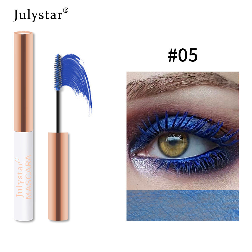 Eyelash Foundation Cream Waterproof Anti Sweat Not Dizzy Dye Slender Long Curl Warped Thick Color Mascara - V.I.P Digital Presence