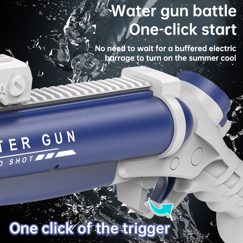 Double tube electric water gun outdoor water play and war toy - V.I.P Digital Presence