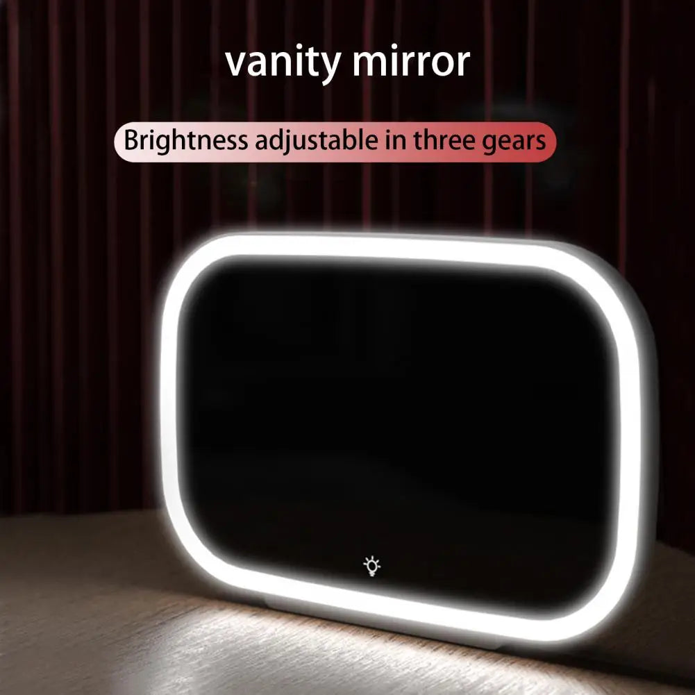 Car Visor Mirror with LED Light Car Interior Mirror Compact Large Screen Excellent 7.8-inch Car LED Visor Vanity Mirror - V.I.P Digital Presence