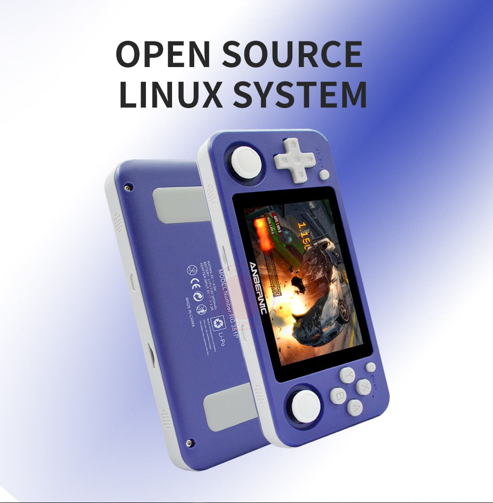 RG351P ANBERNIC Retro Game PS1 RK3326 64G Open Source System 3.5 inch IPS Screen Portable Handheld Game Console RG351gift 2400 - V.I.P Digital Presence