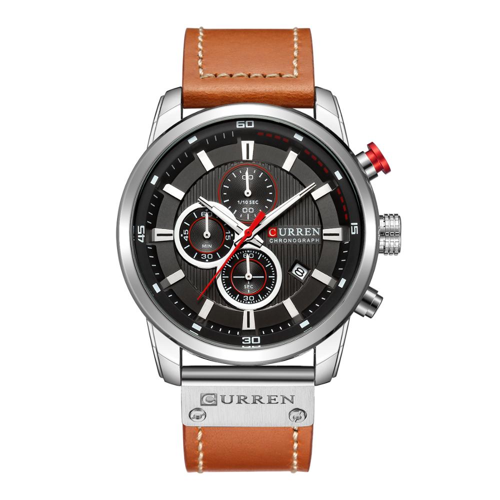 Watch Top Brand Man Watches with Chronograph Sports Waterproof Clock Man Watches Military Luxury Men's Watch Analog Quartz - V.I.P Digital Presence