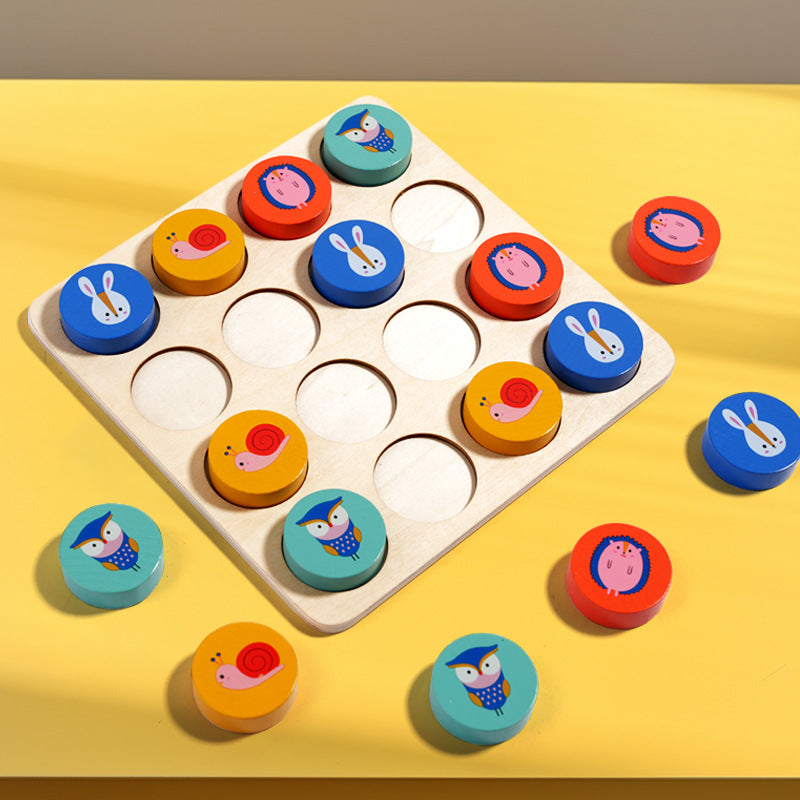 Puzzle early education, children's toys, thinking enlightenment, kindergarten, simple entry-level Sudoku puzzle game