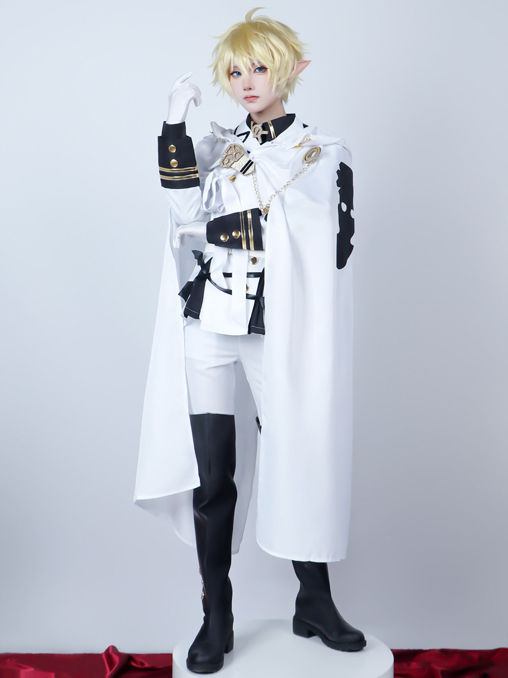 The end of the fiery angel cosplay clothes anime animation clothes Krulumigar Shoes that come with cosplay clothing - V.I.P Digital Presence
