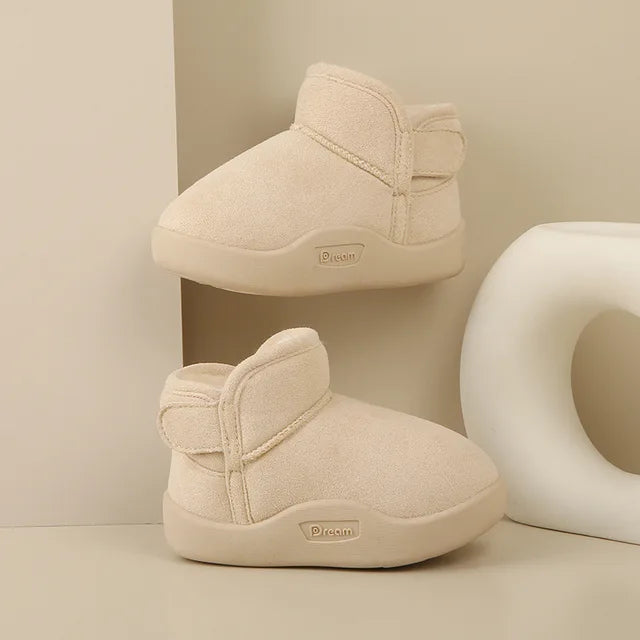 Winter Baby Girl Shoes Toddler Snow Boots Infant Plush Warm Kids Ankle Boots Boys Cotton Shoes - V.I.P Digital Presence