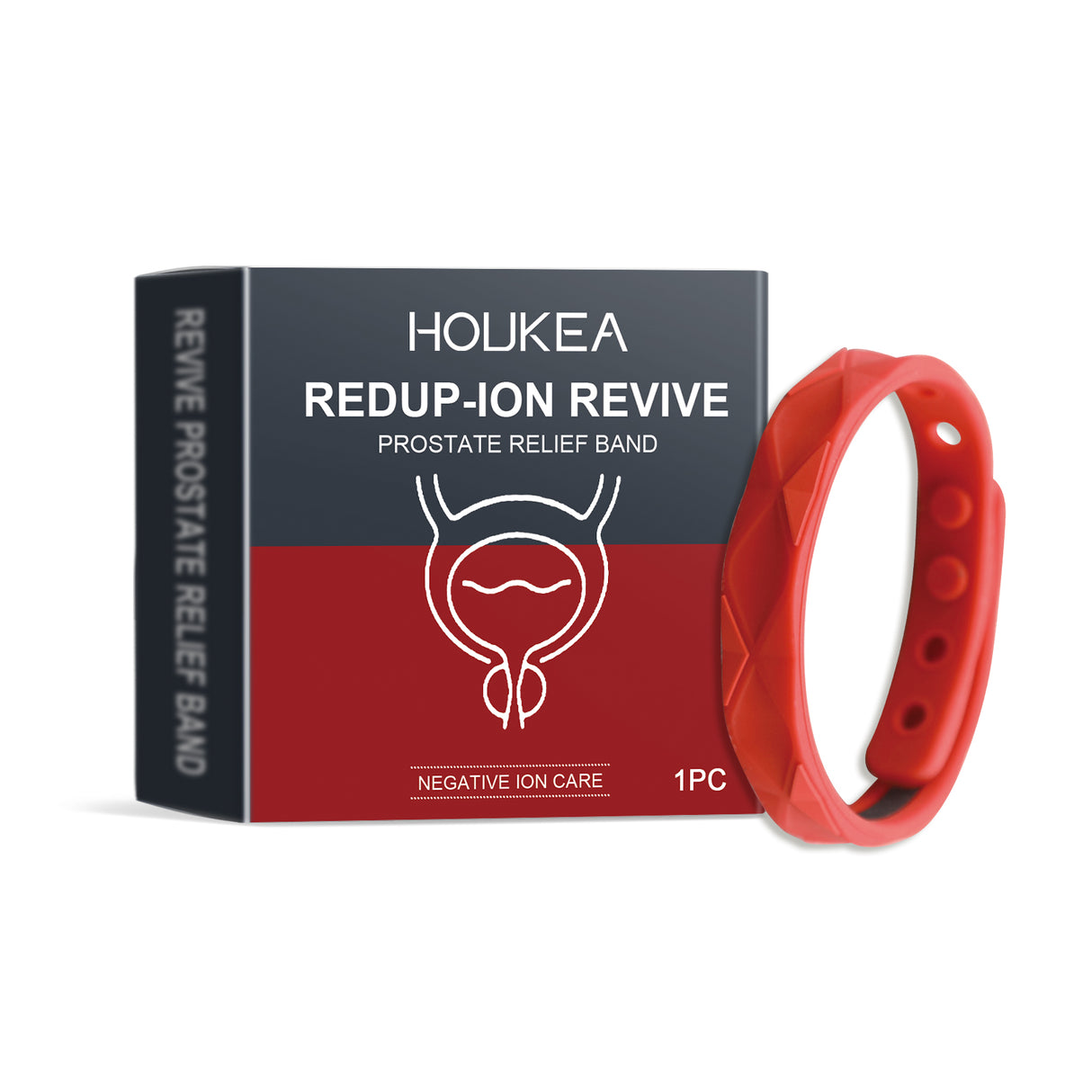 Pulsera de cuidado corporal para hombres que alivia las molestias.