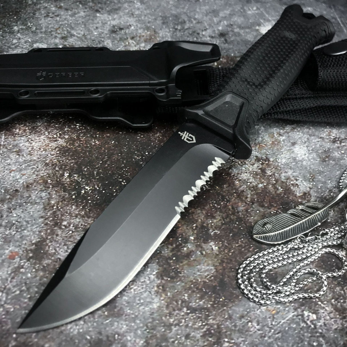 Goebel Infantry Outdoor Tactical Wilderness Survival Straight Knife Collection Of Self-Defense Carry Knives Outdoor Pocket Knife - V.I.P Digital Presence