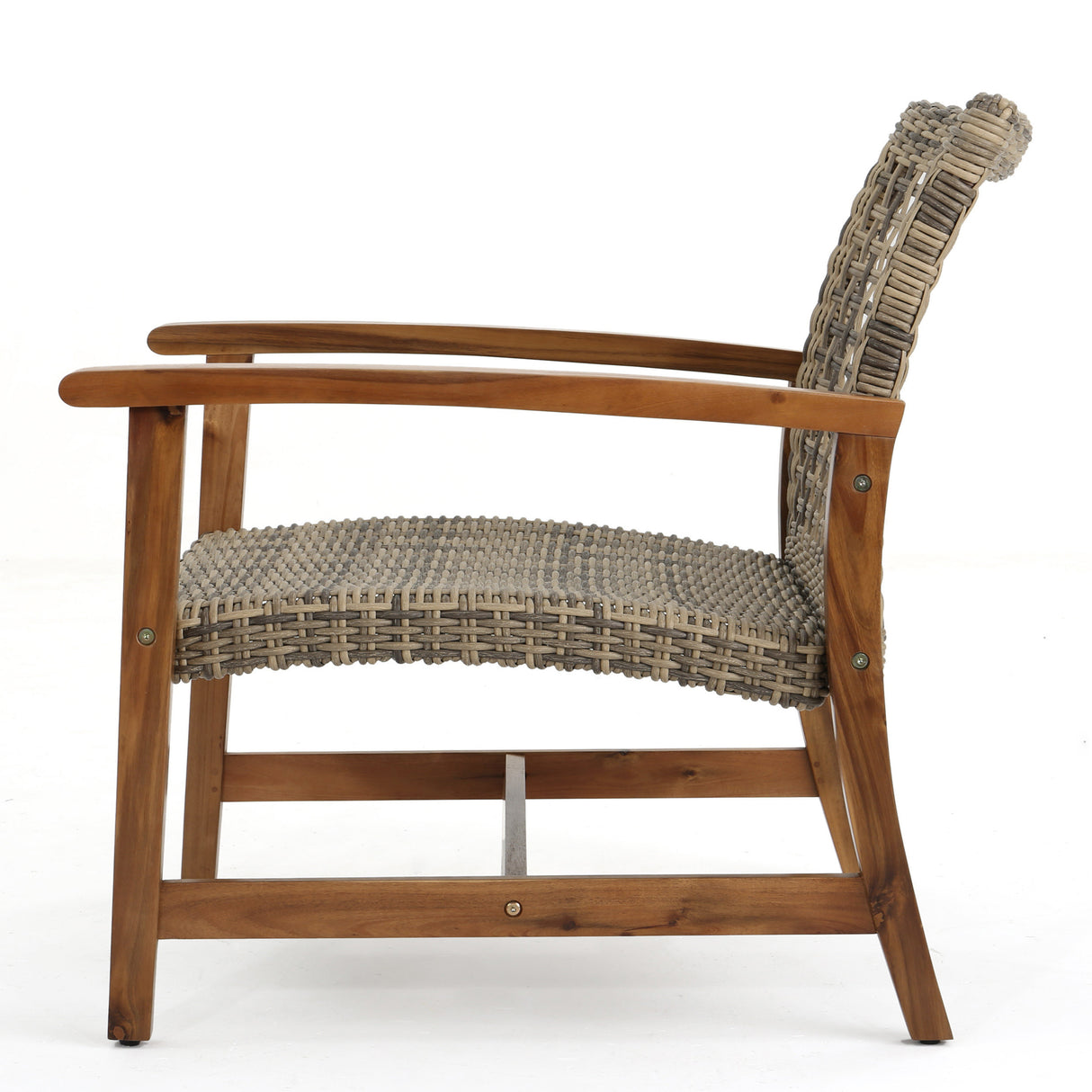 HAMPTON WOOD + WICKER CLUB CHAIR ( set of 2) - V.I.P Digital Presence