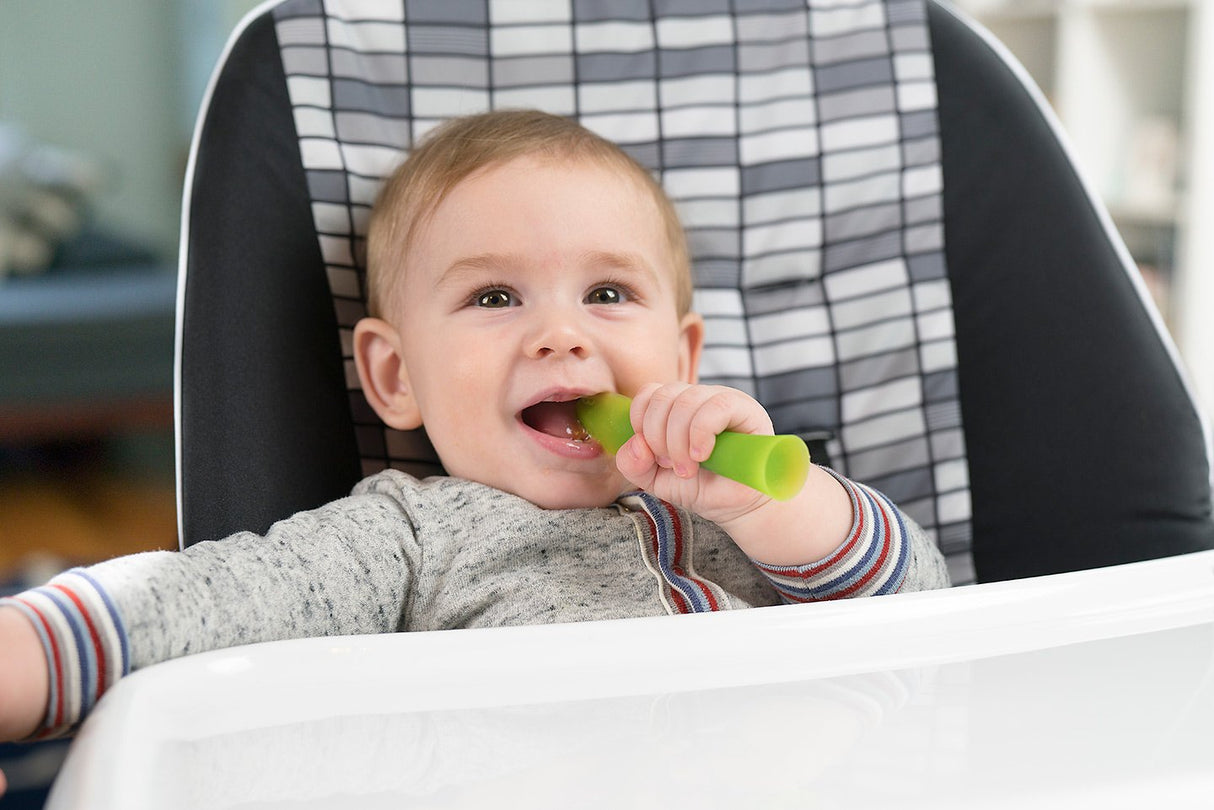 Olababy 100% Silicone Soft-Tip Training Spoon for Baby Led Weaning 2pack - V.I.P Digital Presence