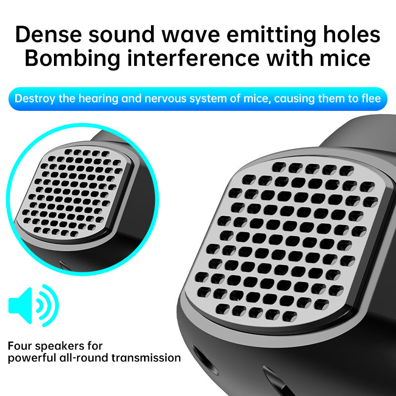 4-in-1 ultrasonic rodent repellent, 360° electronic rat repellent, repels indoor flies, cockroaches & mosquitoes. - V.I.P Digital Presence