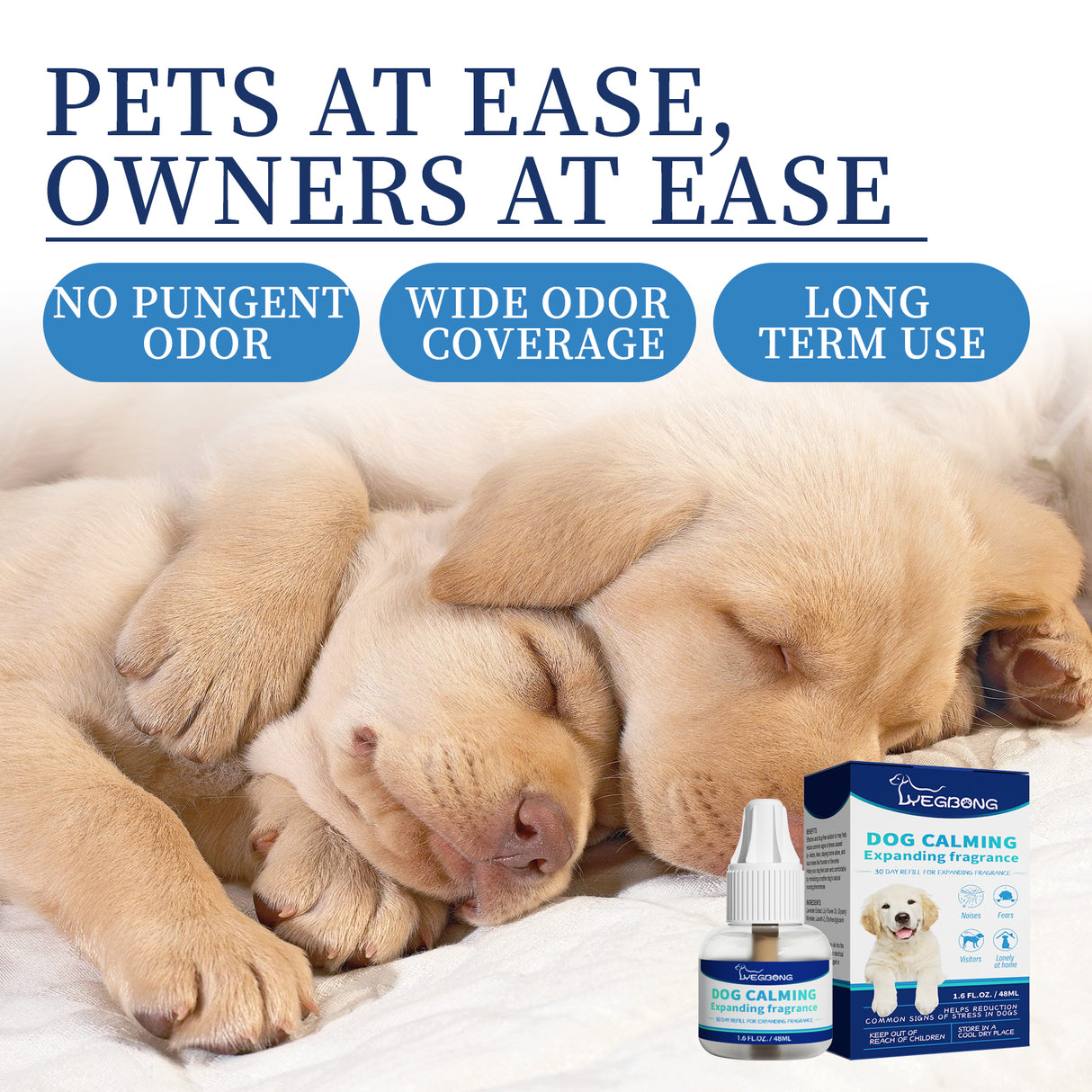 Pet Emotional Care Solution, Relieve Cats And Dogs Anxiety Fretful Comfortable And Calm Care Liquid - V.I.P Digital Presence
