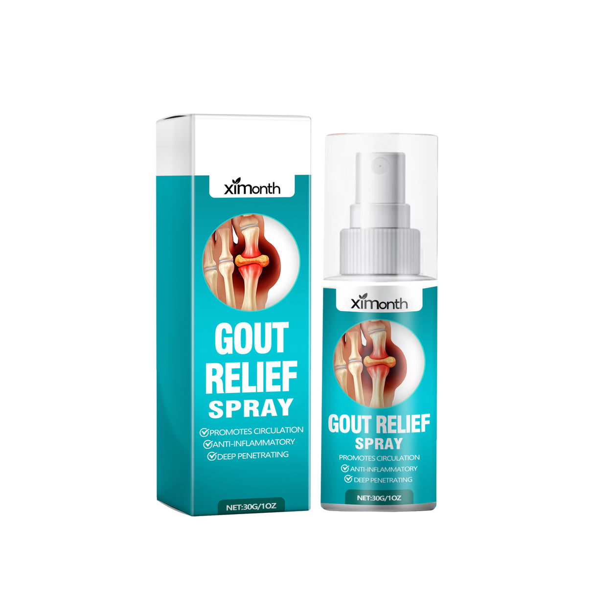 Gout Relief Spray, Relieve Lumbar Joint Muscle Knee Soreness Activating Muscles And Bone Health Care - V.I.P Digital Presence