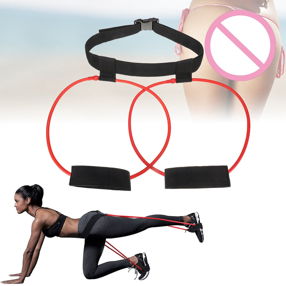 Women Leg Glute Lifter Rubber Loop Exercise Yoga Fitness Workout Resistance Band Muscles Trainer Booty Belt Pilates Loop Elastic - V.I.P Digital Presence
