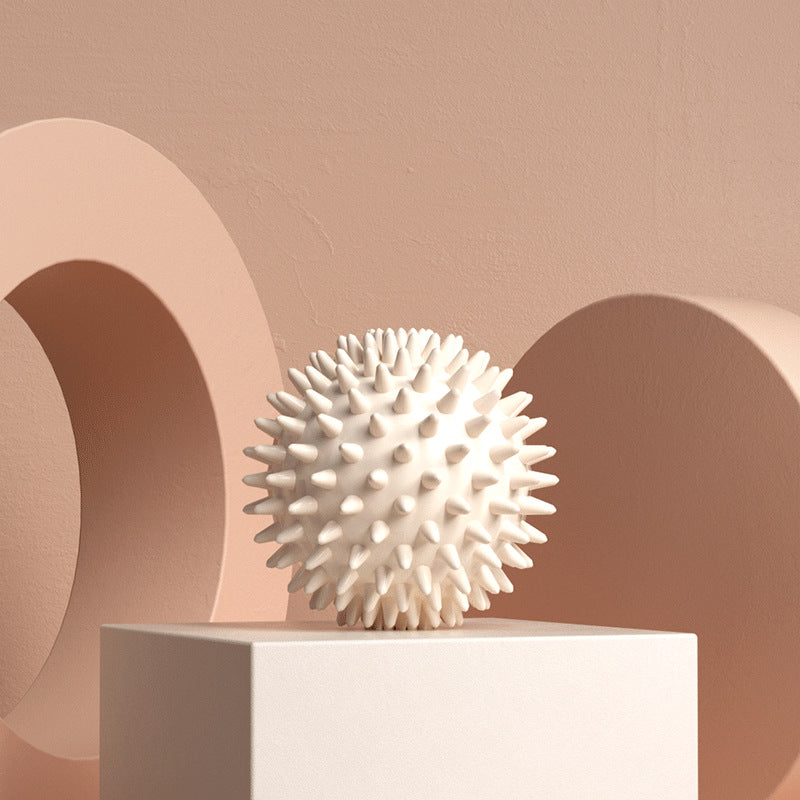 Durable sport massage ball. Spiky design for myofascial release, deep - tissue work, trigger points, muscle recovery & pain reli - V.I.P Digital Presence