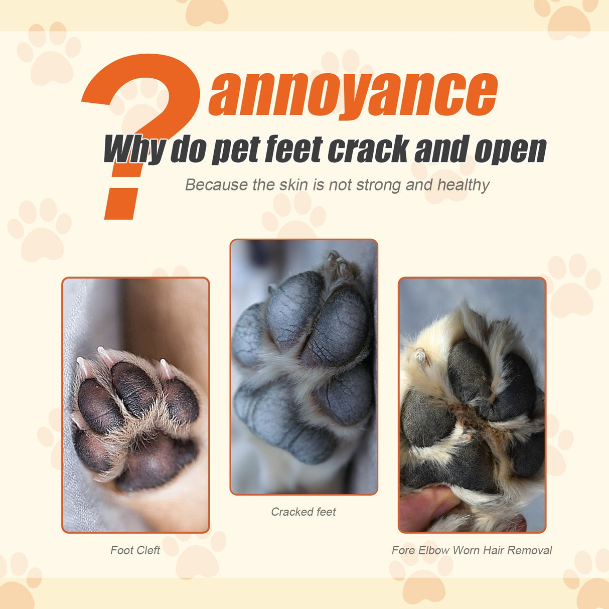 Pet Moisturizing Claw Balm for Cats and Dogs Deeply Moisturizing Foot Pad Care Cream - V.I.P Digital Presence