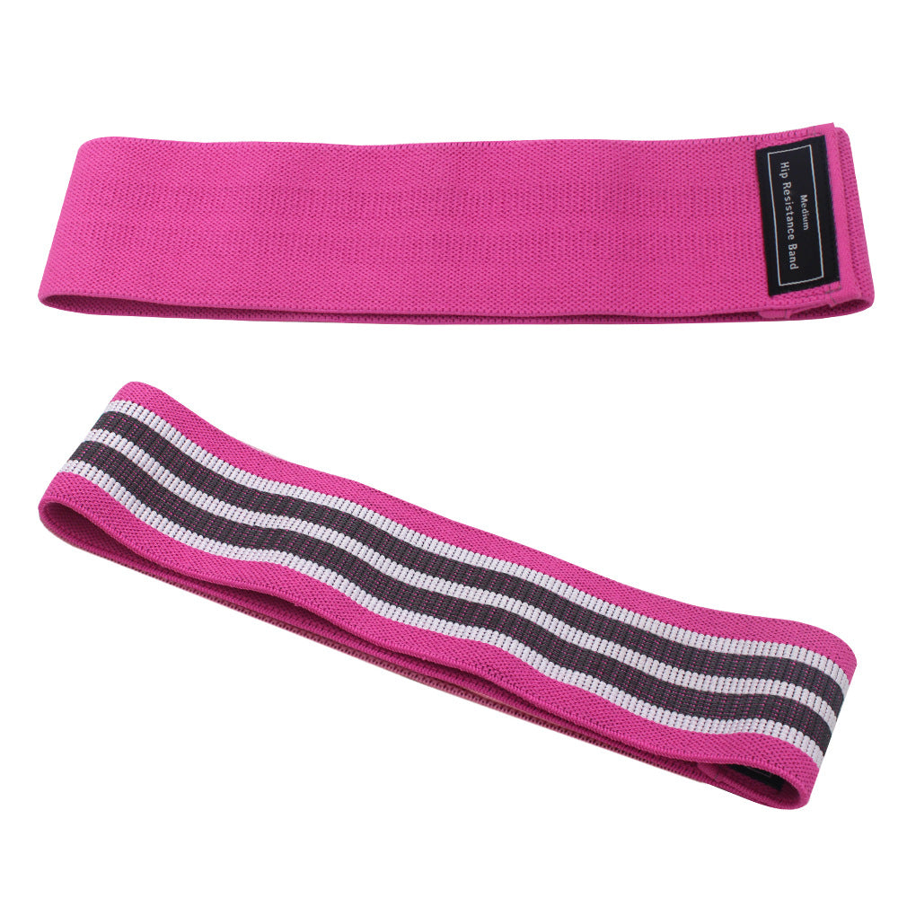 Body shaping squat hip circle yoga fitness tension belt resistance belt stretch belt - V.I.P Digital Presence