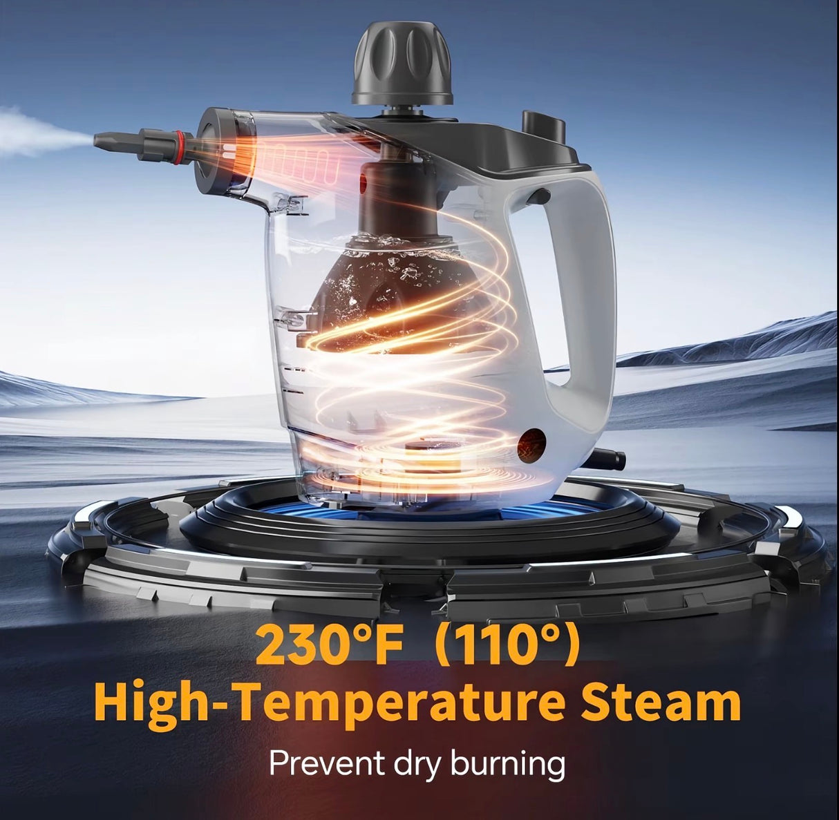 SteamJet 12-in-1 Handheld Cleaner