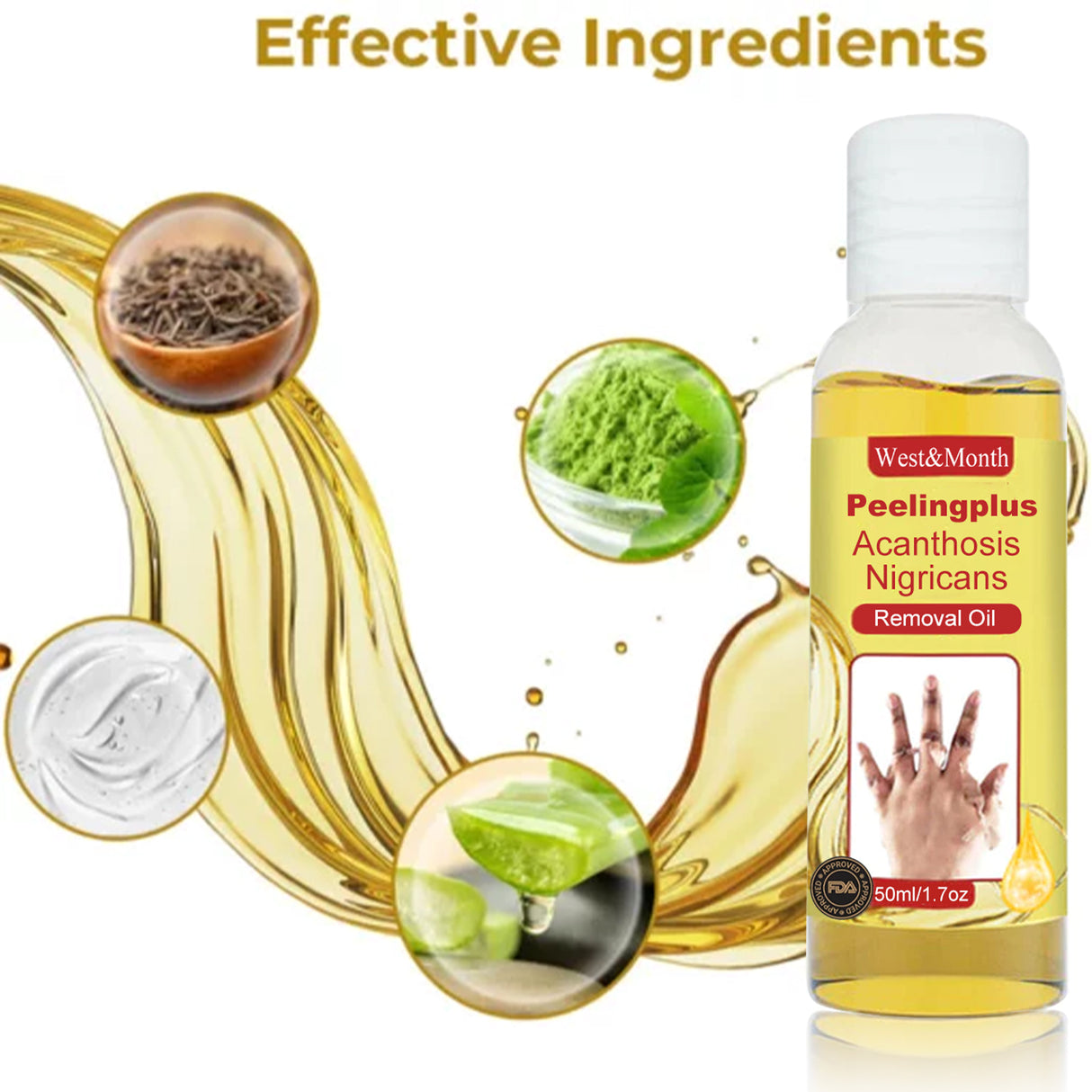 Acanthosis Nigricans Removal Oil, Exfoliating Light Black Brightening And Beauty Skin Oil - V.I.P Digital Presence