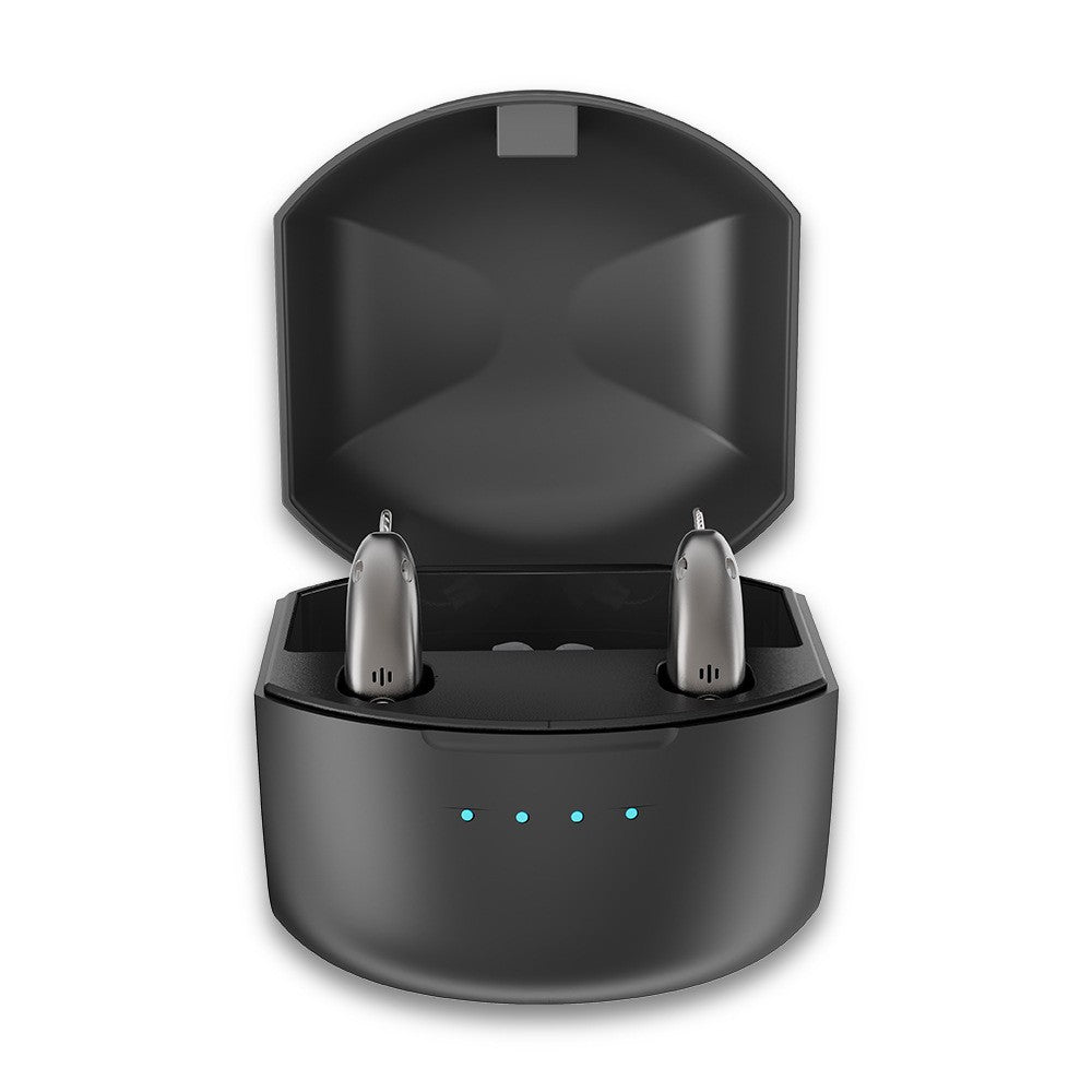 Rechargeable Bluetooth APP intelligent noise reduction RIC hearing aid ear back type hearing aid for the elderly with hearing loss - V.I.P Digital Presence