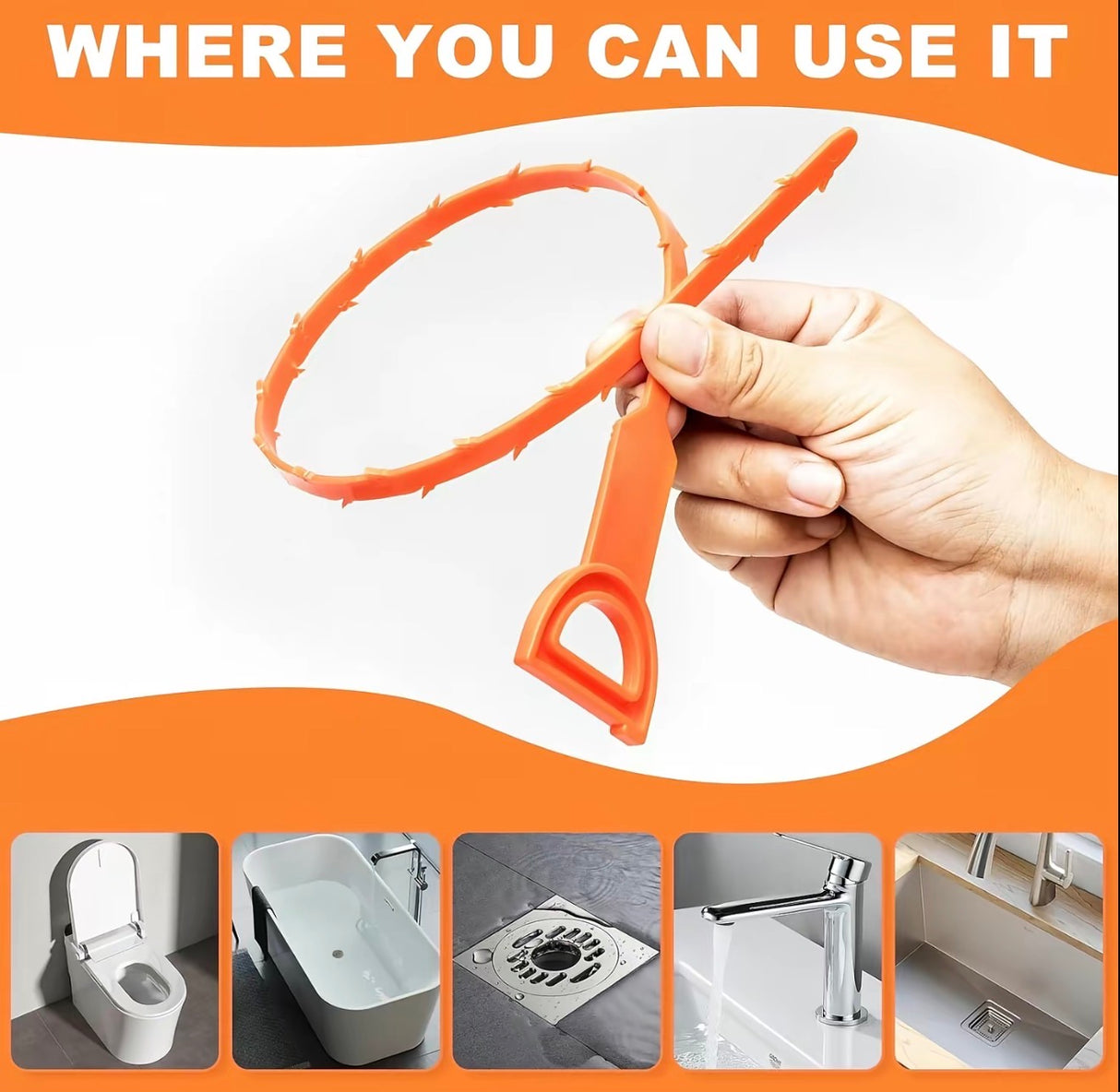 SnakePro Drain Clog Remover