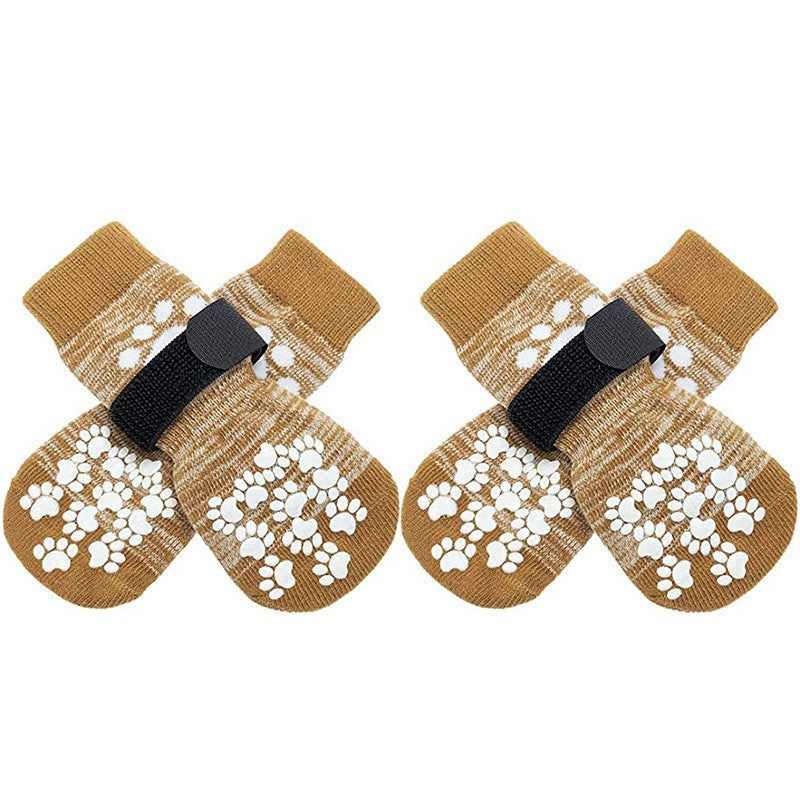 Pet socks foot covers cat and dog socks outdoor anti slip and waterproof shoes socks - V.I.P Digital Presence