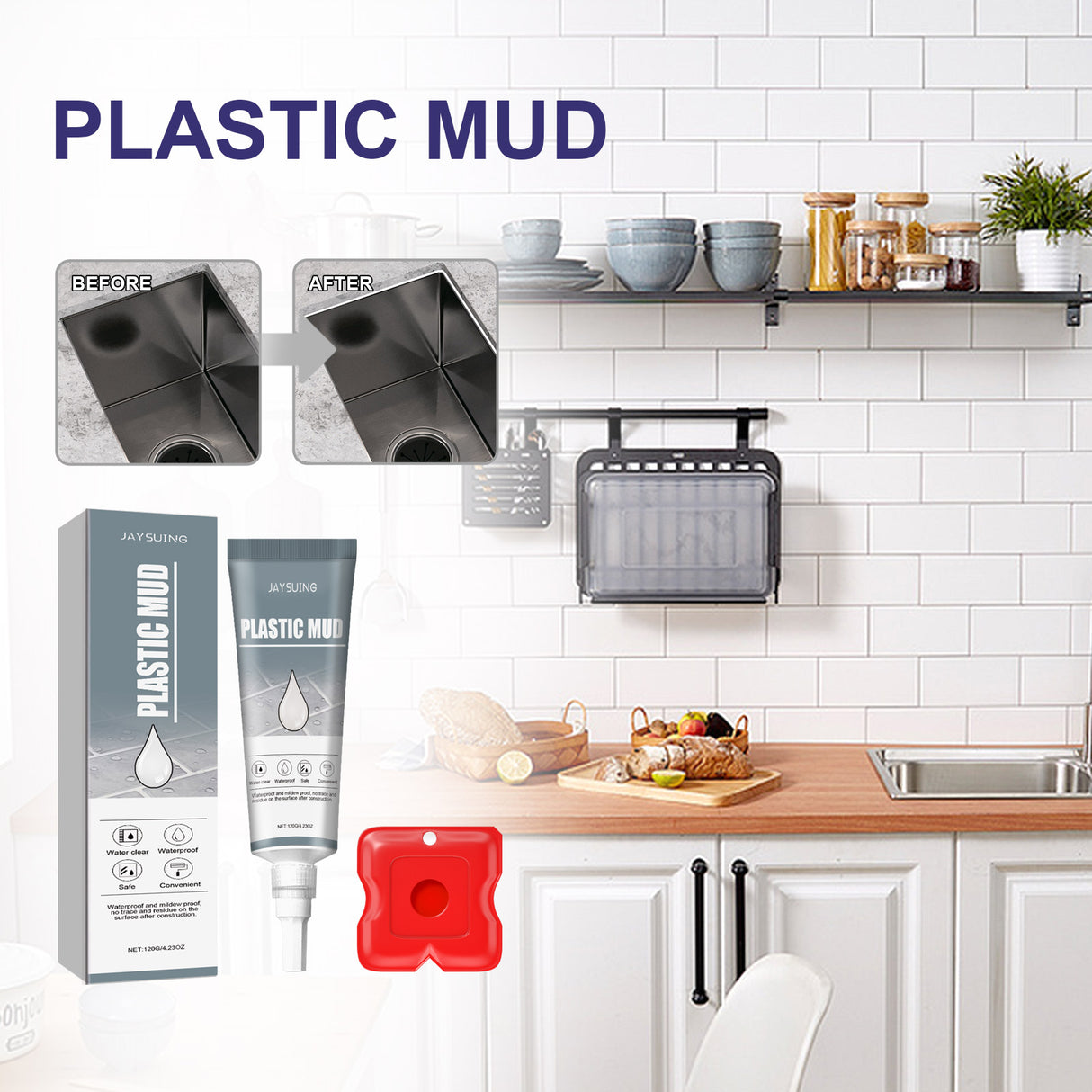 Plastic Cement Sealant, Wall And Floor Tile Crack Repair Glue Seam Tile Adhesive - V.I.P Digital Presence