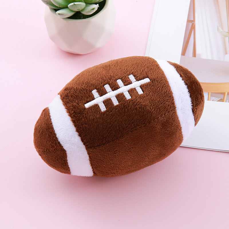 Pet Plush Squeaky Simulation Ball Dog Toy - V.I.P Digital Presence