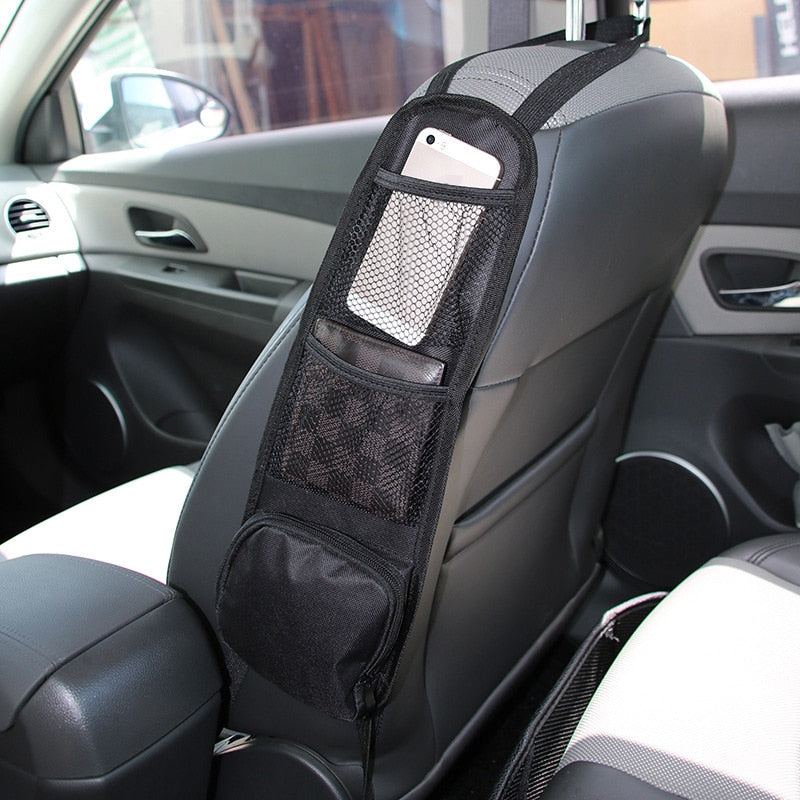 Car Seat Organizer Auto Seat Side Storage Hanging Bag Multi-Pocket Drink Holder Mesh Pocket Car Styling Organizer Phone Holder - V.I.P Digital Presence
