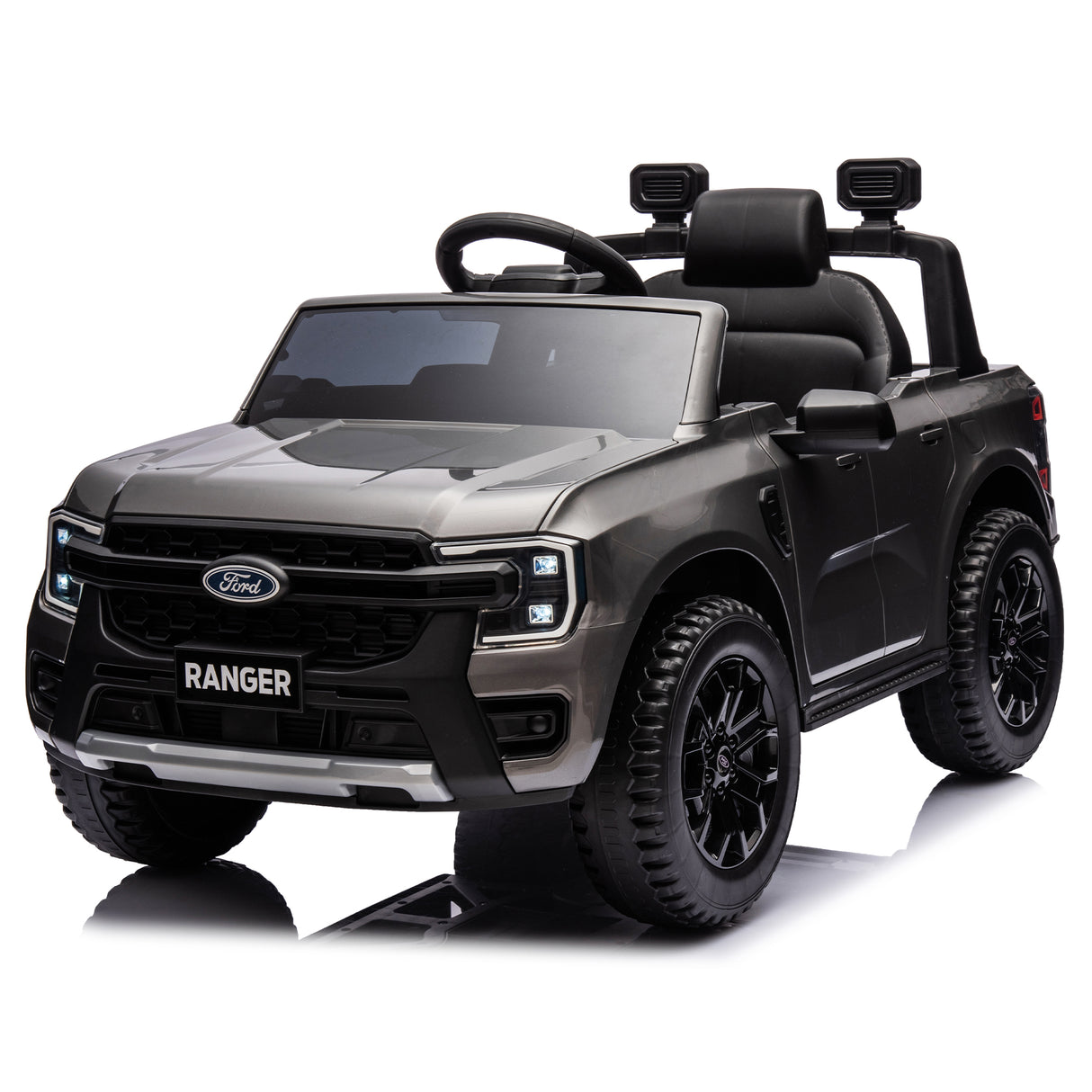 12V children's car remote control, authorized Ford Ranger, 2WD speed 1.86-4.97 miles per hour, suitable for chil hour, suitable - V.I.P Digital Presence
