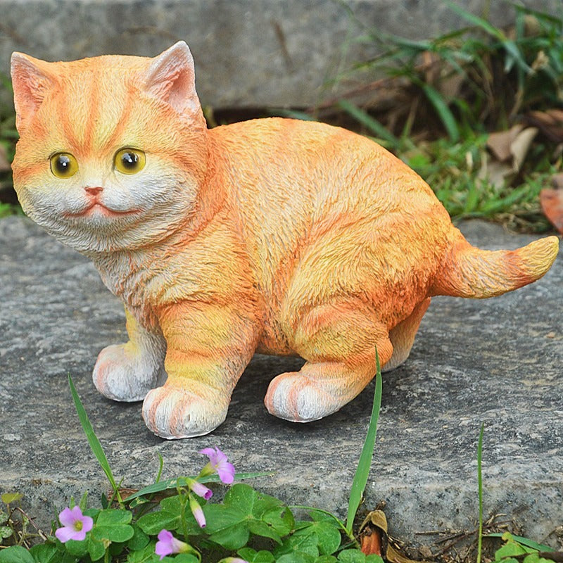 Outdoor cat ornament resin - V.I.P Digital Presence