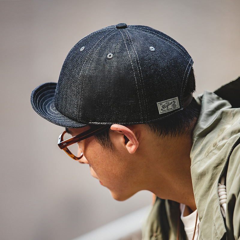 American retro cowboy duckbill hat short brimmed hat short brimmed hat men's trend - V.I.P Digital Presence