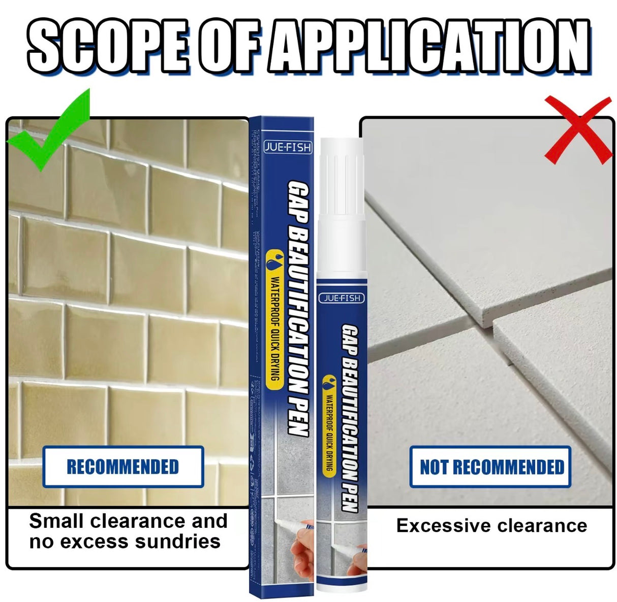 GroutFix Repair Pen
