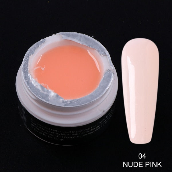 15ml Quick Building Gel for Nail Extension Acrylic White Clear UV Builder Gel Manicure Nail Art Prolong Forms Tips LA1623 - V.I.P Digital Presence