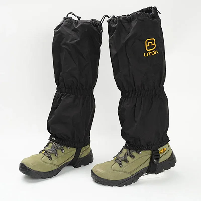 Outdoor Ski Snow Cover for Men and Women Hiking Mountaineering Sport Cycling Anti-snow Anti-sand Leggings Shoes Leg Cover - V.I.P Digital Presence