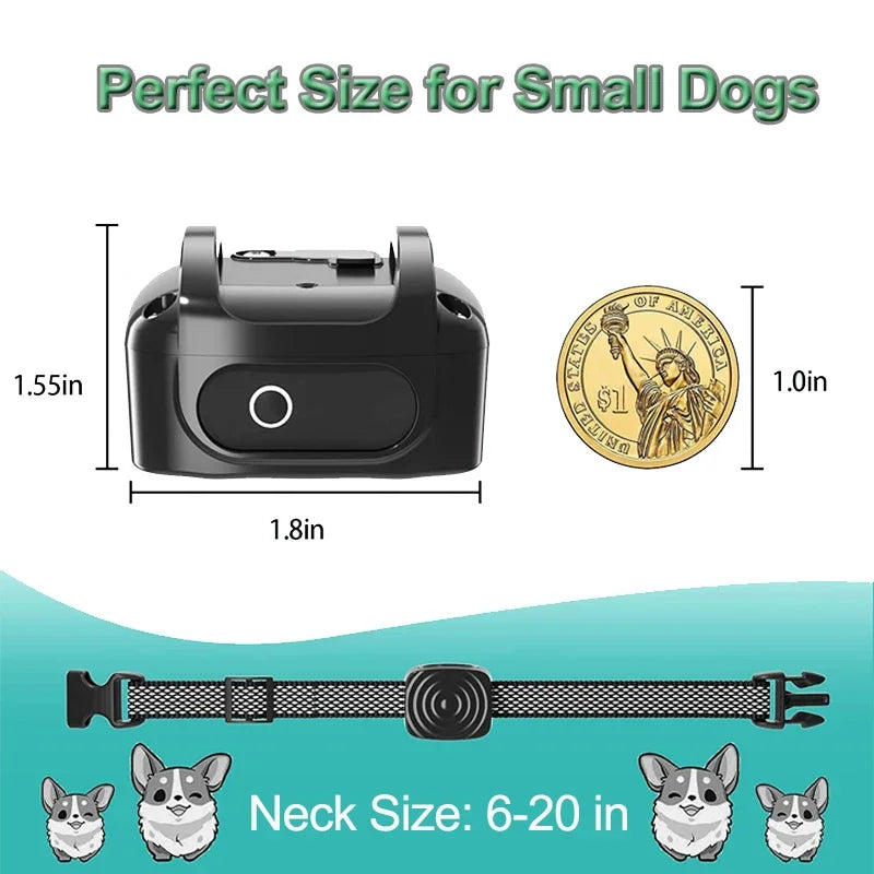 Pet Dog Anti Bark Device USB Ultrasonic Intelligent Electric Training Stop Barking Vibration Water Proof Collar Pet Products - V.I.P Digital Presence