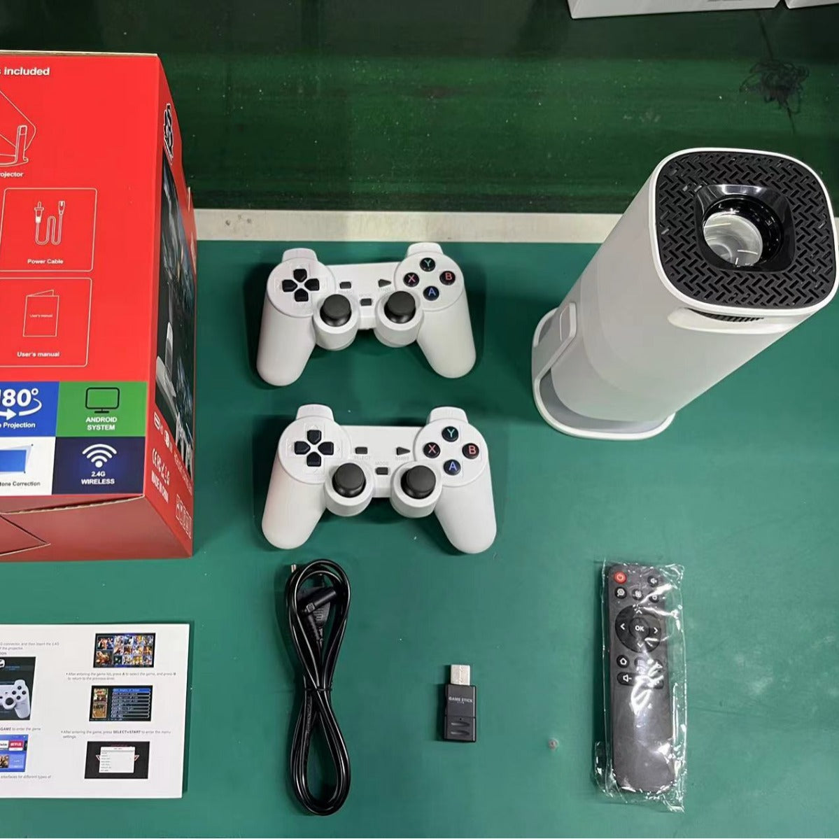 Square P30max High Definition 4K Gaming Projector Clear and Smooth - V.I.P Digital Presence