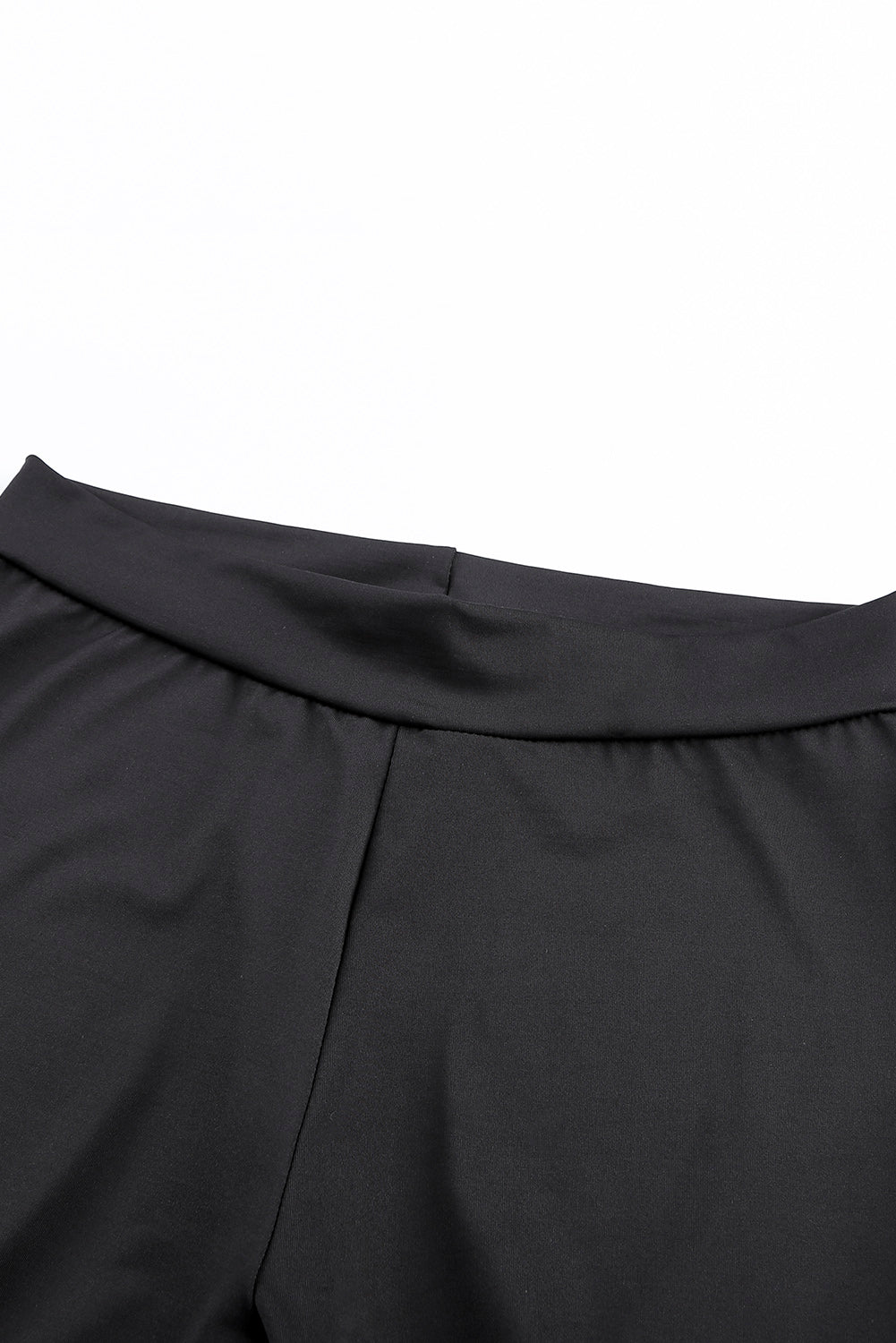 Black Grommet Lace Up Front Leggings - V.I.P Digital Presence