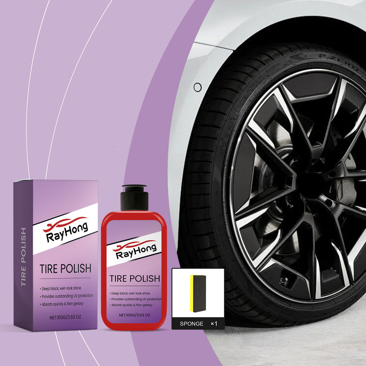 Automobile Tire Polishing Paste, Tire Cleaning, Rust Removal, Polishing, Brightening And Anti-Stain Wheel Retreading Paste - V.I.P Digital Presence