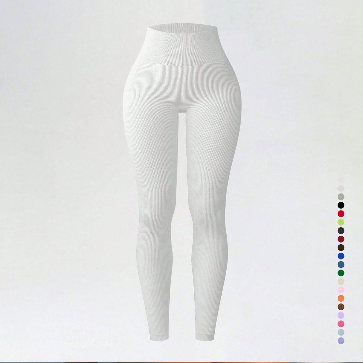 Threaded autumn and winter yoga pants seamless fitness pants high waisted sports yoga clothes leggings - V.I.P Digital Presence
