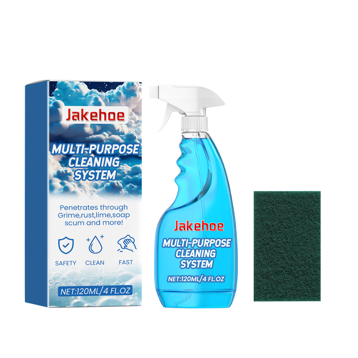Multi Purpose Cleaning System, Gentle Decontamination Multi-Surface Foam Cleaner For Kitchen Cooktop Cookware - V.I.P Digital Presence