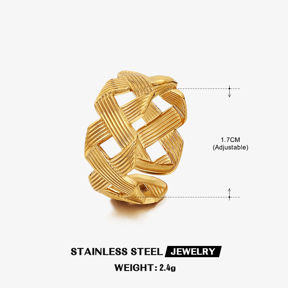 Personalized Trendy Ins Style Adjustable Ring for Women - V.I.P Digital Presence