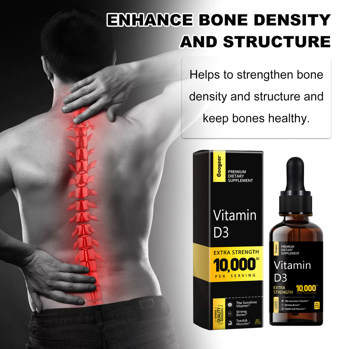 Vitamin Supplement (Intake) Relieves Mouth Pain, Strengthens Muscles And Boosts Body Vitality - V.I.P Digital Presence